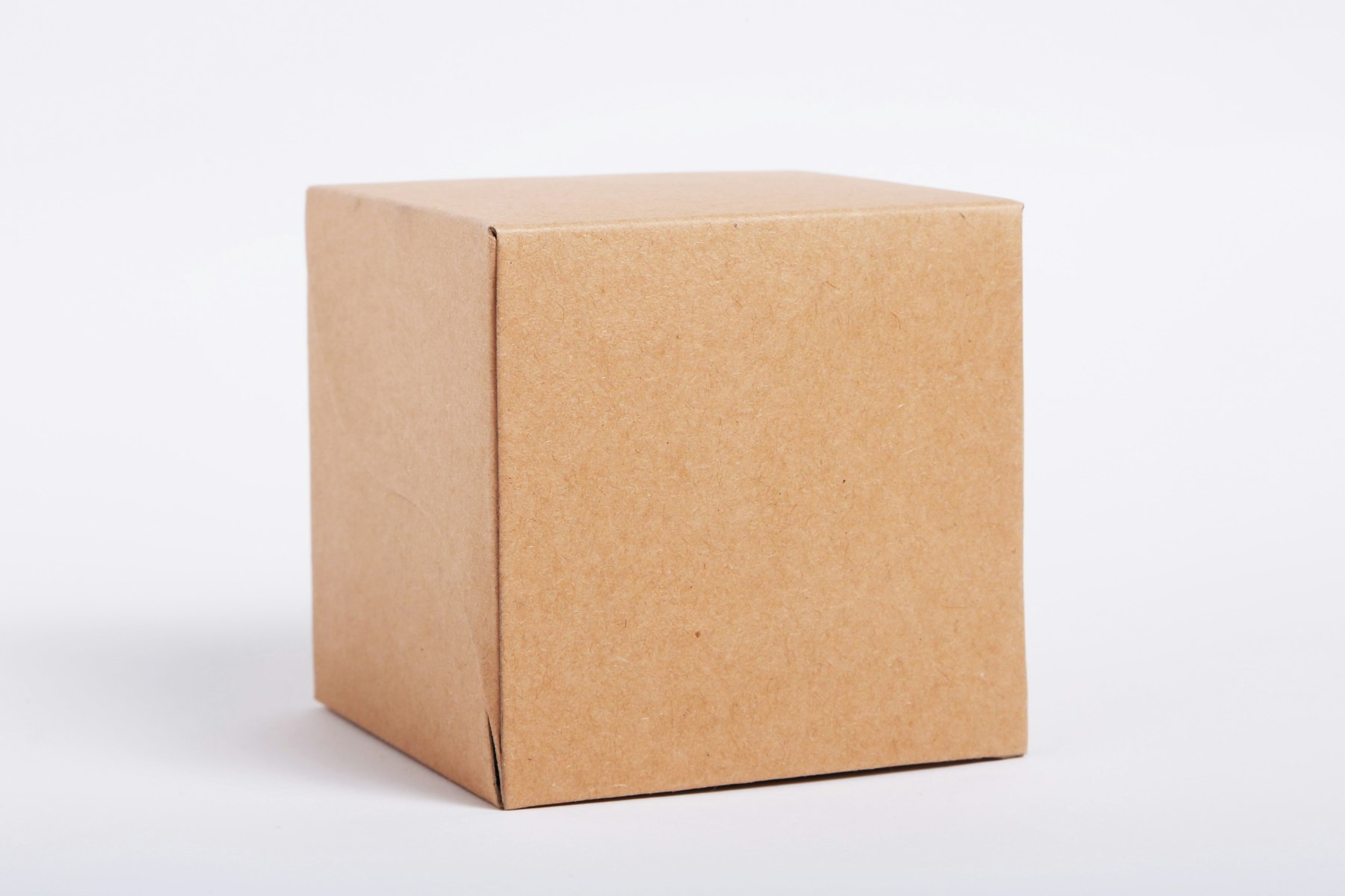 Plain kraft folding carton box